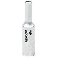 1/4" удлиненная головка шестигранник, 4 мм Proxxon (23767)