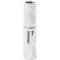1/4" удлиненная головка шестигранник, 7 мм Proxxon (23772)