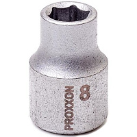 3/8" торцевая головка шестигранник, 8 мм Proxxon (23504)
